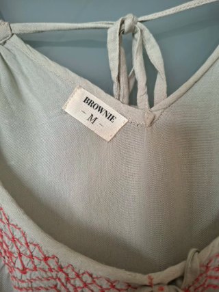 Blusa Brownie bordada