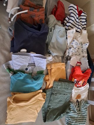 Lote Ropa Bebé 3-18 Meses