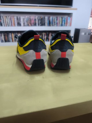 Zapatillas Munich Deportivas Amarillas y Grises