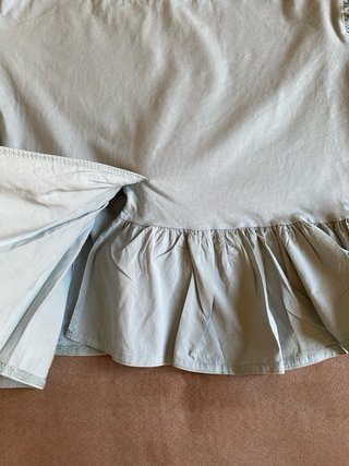 Blusa Zara volantes talla S