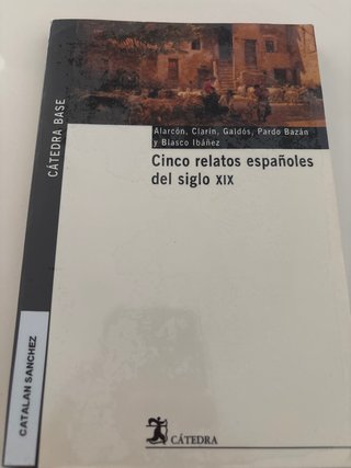 Cinco relatos españoles del siglo XIX