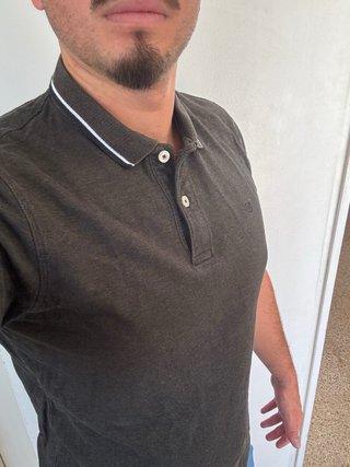 Polo Jack & Jones Gris Oscura Talla M