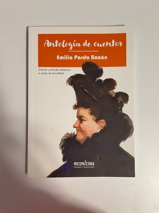 Libro “Antología de cuentos” (Emilia Pardo Bazán)