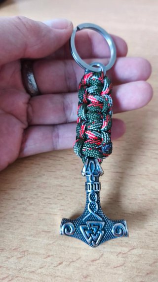 Llavero Vikingo Mjolnir