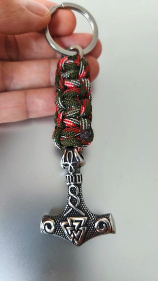 Llavero Vikingo Mjolnir