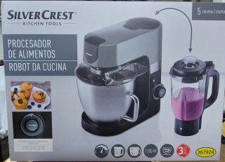 Procesador de alimentos, amasadora y batidora Silv