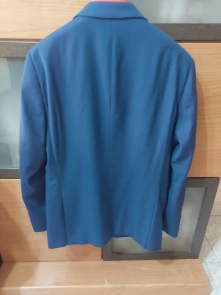 Chaqueta de traje azul