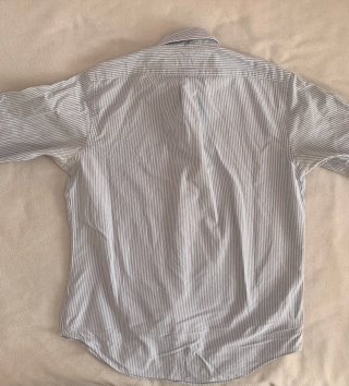 Camisa Ralph Lauren Oxford Rayas Azul Talla M
