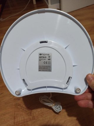 Ventilador de sobremesa blanco