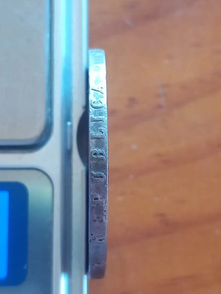 Moneda un peso uruguayo de 1917. Plata 900