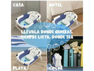 Bañera bebé plegable 5 en 1