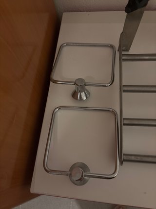 Juego baño acero inoxidable