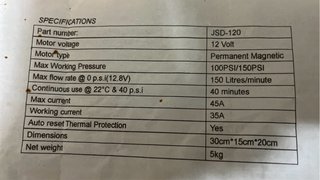Compresor Doble Pistón 12V