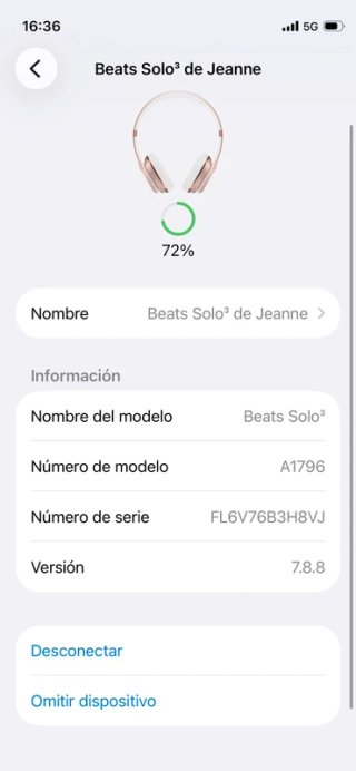 Beats Solo3 Wireless Rose Gold Auriculares