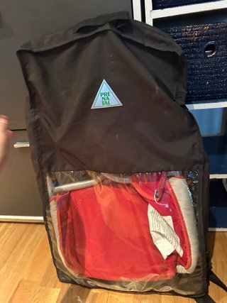 Trona plegable bebé roja Prenatal