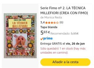 Crea con fimo la técnica millefiori