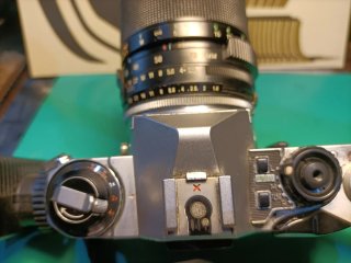 Pentax ME Super con obiettivoTamron 35-70mm