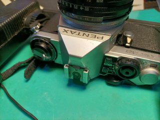 Pentax ME Super con obiettivoTamron 35-70mm