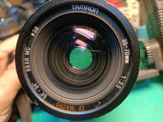 Pentax ME Super con obiettivoTamron 35-70mm