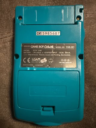Nintendo Game Boy Color Turquesa