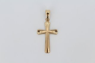 Colgante Cruz Oro 18 Kilates.Ref: 043-03-00257.