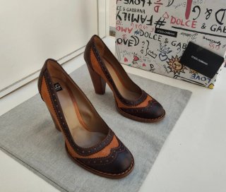 Scarpe tacco Dolce & Gabbana N 38 originali pelle