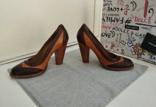 Scarpe tacco Dolce & Gabbana N 38 originali pelle
