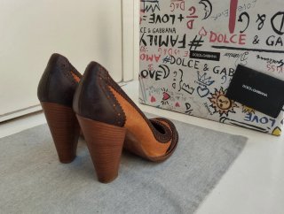 Scarpe tacco Dolce & Gabbana N 38 originali pelle
