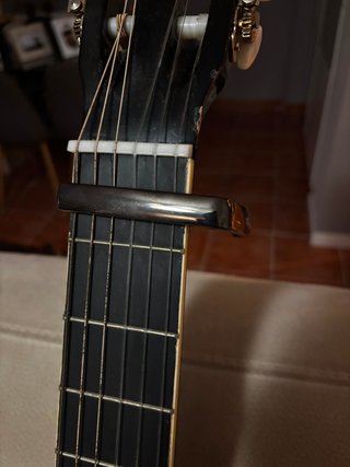 Guitarra Clásica Sheffield Negra + Accesorios