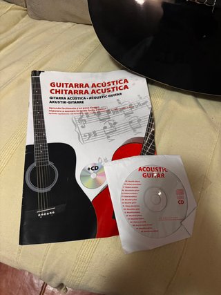 Guitarra Clásica Sheffield Negra + Accesorios