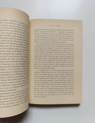El espíritu de Sancho Panza.