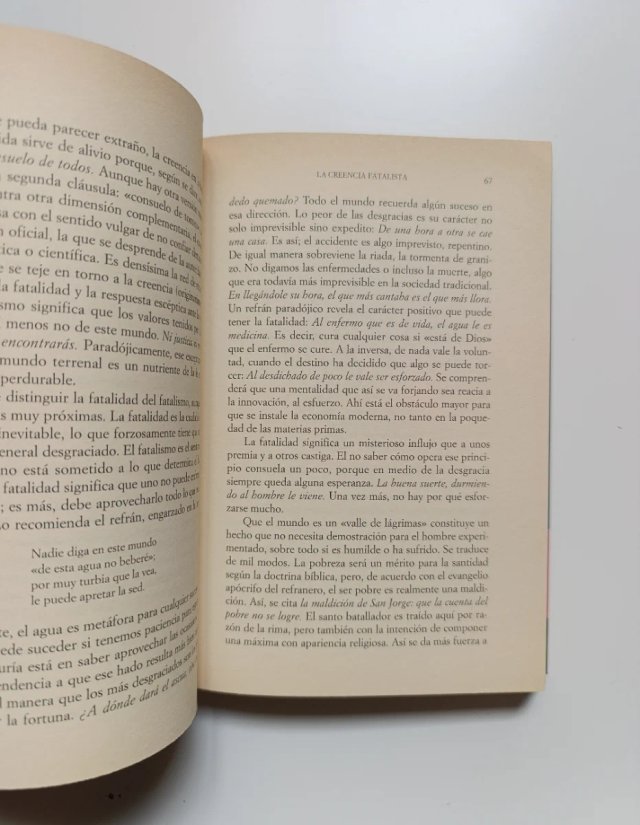 El espíritu de Sancho Panza.
