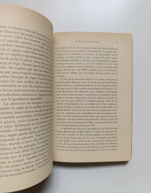 El espíritu de Sancho Panza.