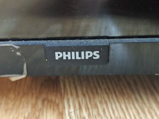 Televisión Philips Negra Buen estado