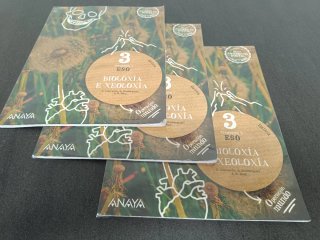 Bioloxía e Xeoloxía,3ESOGalicia. ISBN9788414306727