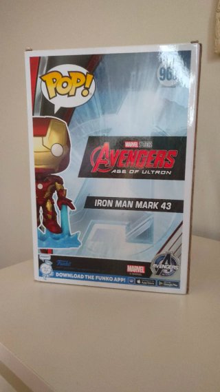 Funko POP! #962 Iron Man Mark 43 - GITD - 10"