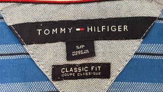 Polo Tommy Hilfiger Rayas Azul Talla S