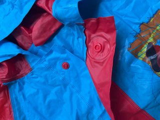 Impermeable Infantil Spiderman