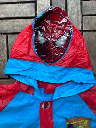 Impermeable Infantil Spiderman