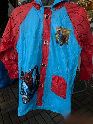 Impermeable Infantil Spiderman