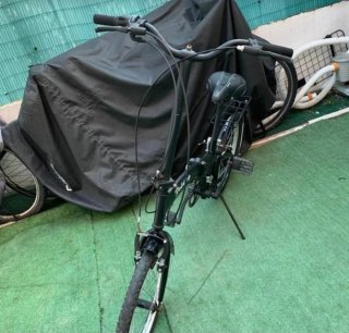 Bicicleta Plegable Negra