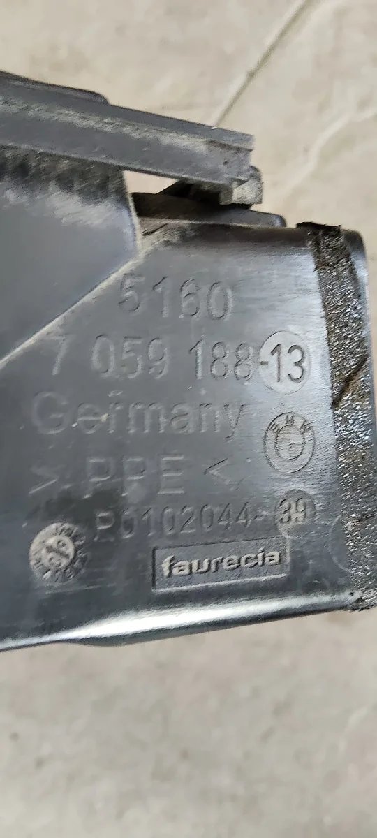 Rejilla aireadora de Bmw E87 118d