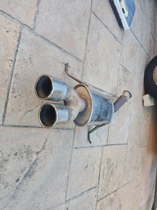 Tubo escape Duramas BMW 318ci E46