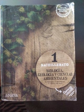 Biología, Geología y Ciencias Ambientales 1 Bac...