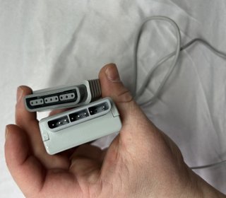 Adattatore PS1 Splitter 2 Porte + Jack