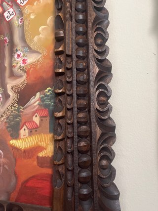 Lienzo Virgen del Carmen