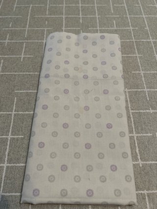 Sábana Bajera Morada Cama 105 cm