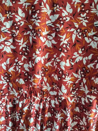 Vestido corto Mango con estampado floral