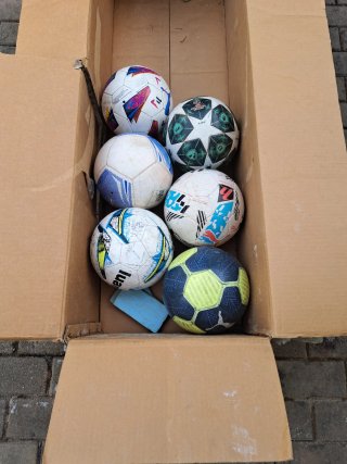 Lote 6 Palloni Calcio e Pallamano