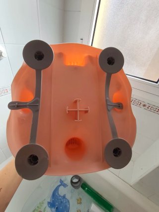 Asiento Bañera Bebé Interbaby Rosa